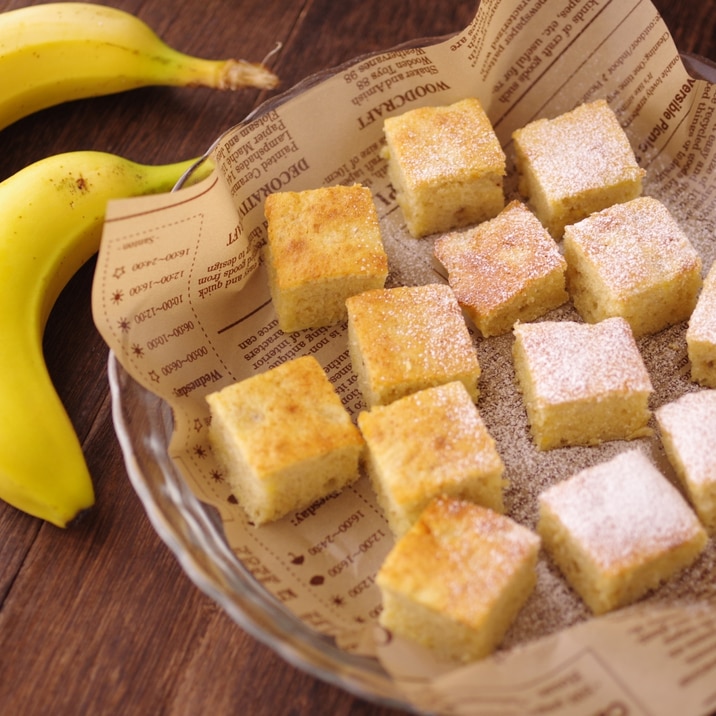 ホットケーキミックスで簡単☆朝食バナナブレッド